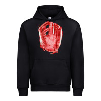 Black Catchers Mitt Fa Element Urban Hoodie - FaDigitalArtStudio
