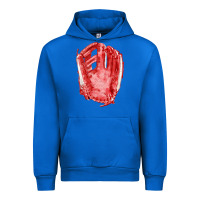 Cobalt Catchers Mitt Fa Element Urban Hoodie - FaDigitalArtStudio