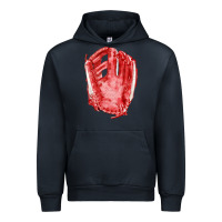 Navy Catchers Mitt Fa Element Urban Hoodie - FaDigitalArtStudio