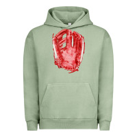 Pigment Oil Green Catchers Mitt Fa Element Urban Hoodie - FaDigitalArtStudio