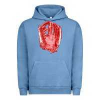 Pigment Pebble Blue Catchers Mitt Fa Element Urban Hoodie - FaDigitalArtStudio