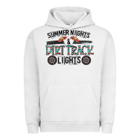 Pigment Lunar Rock summer night & dirt track lights Urban Hoodie - CowhideDigitalArt