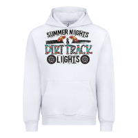 White summer night & dirt track lights Urban Hoodie - CowhideDigitalArt