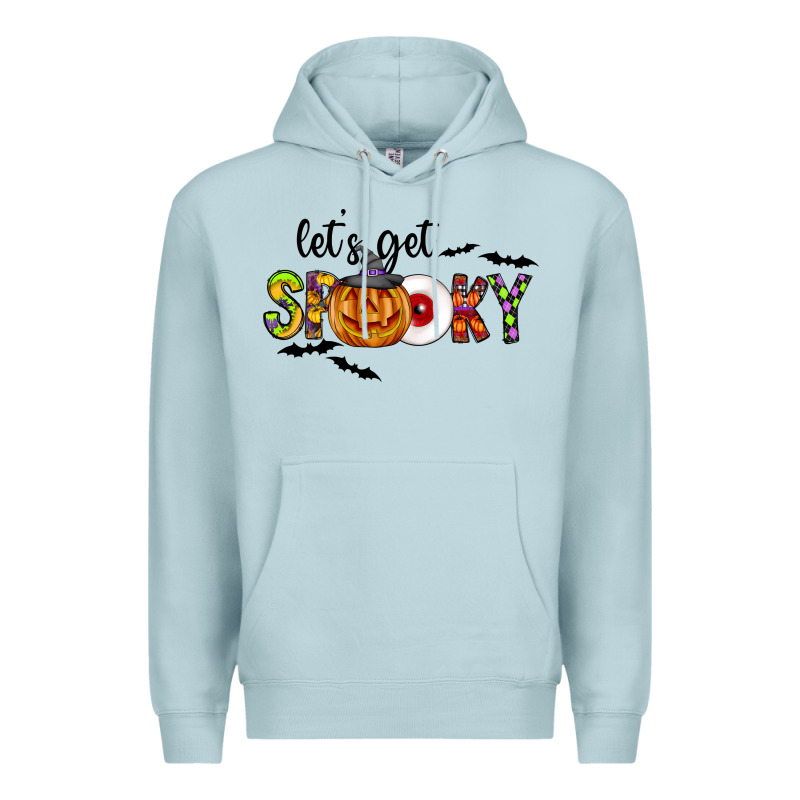 Let's Get Spooky Premium Hoodie by CowhideDigitalArt | Teevron