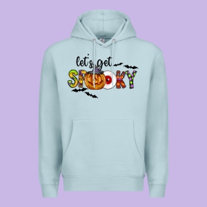 Let's Get Spooky Premium Hoodie Designed By Cowhidedigitalart
