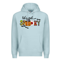 Blue Mist Let's Get Spooky Premium Hoodie - CowhideDigitalArt