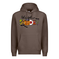 Coffee Let's Get Spooky Premium Hoodie - CowhideDigitalArt