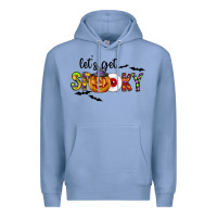 Colony Blue Let's Get Spooky Premium Hoodie - CowhideDigitalArt
