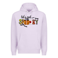 Lilac Let's Get Spooky Premium Hoodie - CowhideDigitalArt