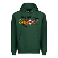 Sports Green Let's Get Spooky Premium Hoodie - CowhideDigitalArt