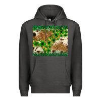 Charcoal Heather St. Patrick's Day shamrock tumbler St. Patricks Premium Hoodie - Neo Western