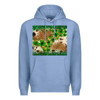 Colony Blue St. Patrick's Day shamrock tumbler St. Patricks Premium Hoodie - Neo Western