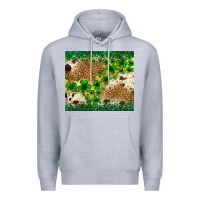 Heather Grey St. Patrick's Day shamrock tumbler St. Patricks Premium Hoodie - Neo Western
