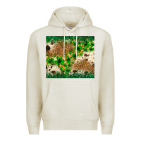 Oatmeal Heather St. Patrick's Day shamrock tumbler St. Patricks Premium Hoodie - Neo Western
