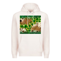 Pale Pink St. Patrick's Day shamrock tumbler St. Patricks Premium Hoodie - Neo Western