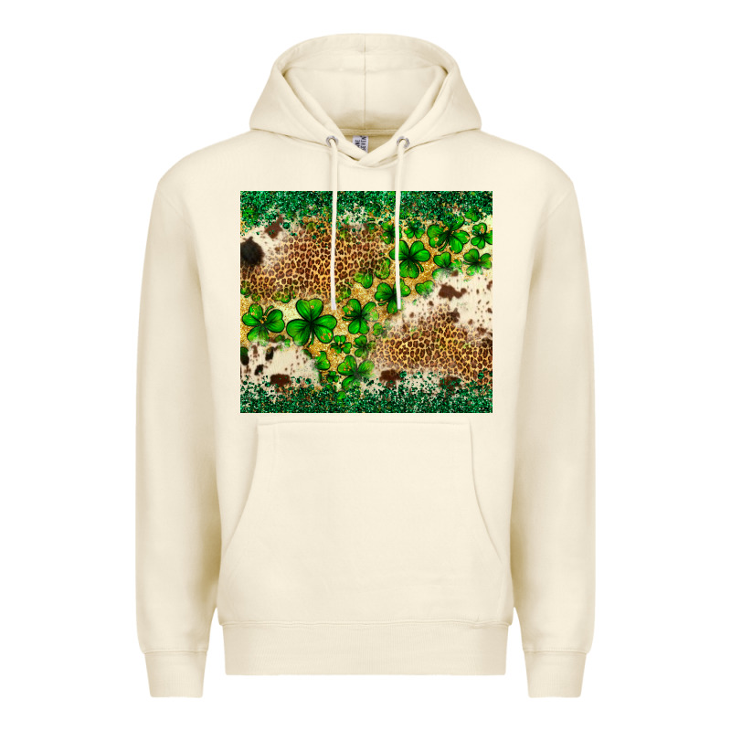 St. Patrick's Day Shamrock Tumbler St. Patricks Premium Hoodie by Neo Western | Teevron