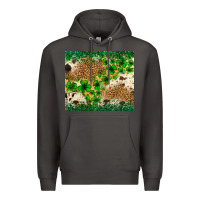 Smoke St. Patrick's Day shamrock tumbler St. Patricks Premium Hoodie - Neo Western