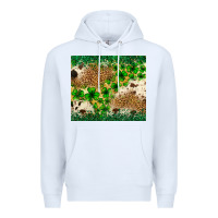 White St. Patrick's Day shamrock tumbler St. Patricks Premium Hoodie - Neo Western