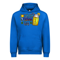 Cobalt sunshine & sweet tea Urban Hoodie - CowhideDigitalArt