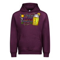 Mauve Wine sunshine & sweet tea Urban Hoodie - CowhideDigitalArt