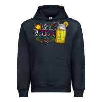 Navy sunshine & sweet tea Urban Hoodie - CowhideDigitalArt
