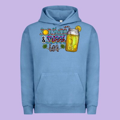 Sunshine & Sweet Tea Urban Hoodie Designed By Cowhidedigitalart