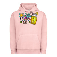 Pigment Salmon sunshine & sweet tea Urban Hoodie - CowhideDigitalArt