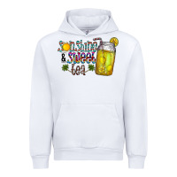 White sunshine & sweet tea Urban Hoodie - CowhideDigitalArt