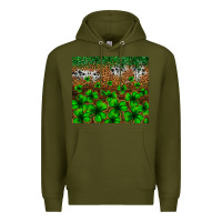 Army Green St. Patrick's Day leopard cowhide tumbler Premium Hoodie - Neo Western
