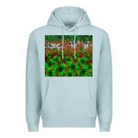 Blue Mist St. Patrick's Day leopard cowhide tumbler Premium Hoodie - Neo Western