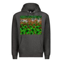Charcoal Heather St. Patrick's Day leopard cowhide tumbler Premium Hoodie - Neo Western