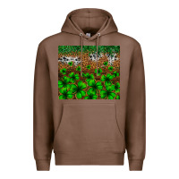 Chestnut St. Patrick's Day leopard cowhide tumbler Premium Hoodie - Neo Western