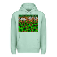 Seafoam St. Patrick's Day leopard cowhide tumbler Premium Hoodie - Neo Western