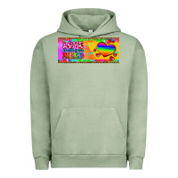 Pigment Oil Green love is all you need  mug 15 oz Urban Hoodie - HRA Design Shop