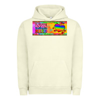 Pigment Pistachio love is all you need  mug 15 oz Urban Hoodie - HRA Design Shop