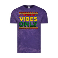Cloud Purple juneteenth vibes only Vintage Tee - Artiststas