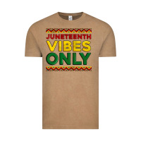 Vintage Coffee juneteenth vibes only Vintage Tee - Artiststas