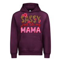 Mauve Wine sassy just like my mama Urban Hoodie - HRA Design Shop