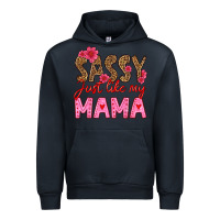Navy sassy just like my mama Urban Hoodie - HRA Design Shop