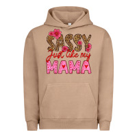 Pigment Burro sassy just like my mama Urban Hoodie - HRA Design Shop