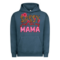 Pigment Midnight Navy sassy just like my mama Urban Hoodie - HRA Design Shop
