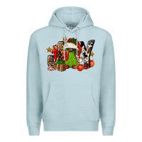Blue Mist joy afro gnomes Premium Hoodie - FaDigitalArtStudio
