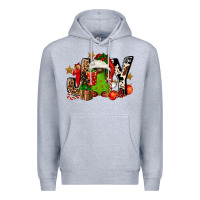 Heather Grey joy afro gnomes Premium Hoodie - FaDigitalArtStudio