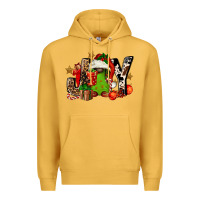 Mustard joy afro gnomes Premium Hoodie - FaDigitalArtStudio