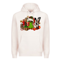 Pale Pink joy afro gnomes Premium Hoodie - FaDigitalArtStudio