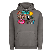 Pigment Tornado Tan Tipsy Urban Hoodie - CowhideDigitalArt