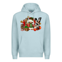Blue Mist joy gnomes Premium Hoodie - FaDigitalArtStudio