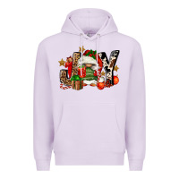 Lilac joy gnomes Premium Hoodie - FaDigitalArtStudio