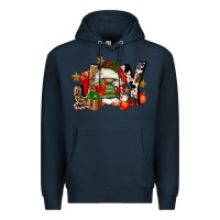 Navy joy gnomes Premium Hoodie - FaDigitalArtStudio