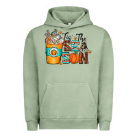 Pigment Oil Green tis the sea son Urban Hoodie - CowhideDigitalArt